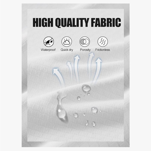 NWT Angel Season Black and White Long Sleeve Swim Shirt 2XL - Picture 4 of 8